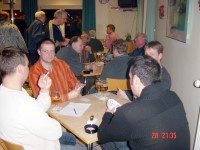 Kurz vor dem Start, auch am neutralem Tisch 