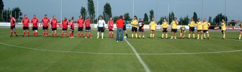 Dank & Ehrungen vor dem Spiel