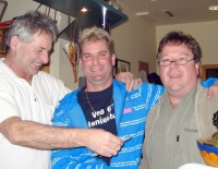 Titel verteidigt, Nils Haug, mittig