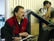 Gerd unser Hallensprecher