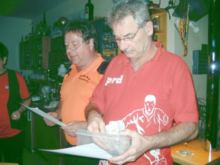 Das Orb&uuml;ro bei der Siegerehrung