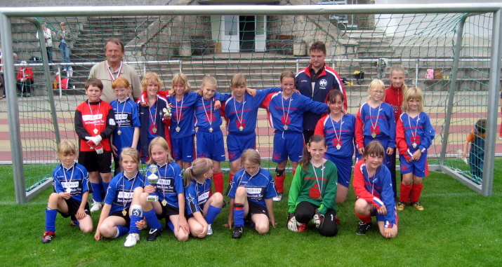 Nach der Siegererung