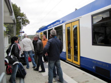 Die Zugfahrt kann beginnen