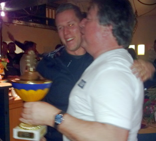 Gratulation vom Papa an Sohn Bj&ouml;rn zum Platz 1