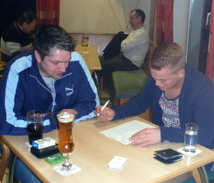 Stefan (links) mit einem tollen 5.Platz, Marco 2012 - 18.