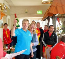 "Pokal&uuml;bergabe": Platz 3