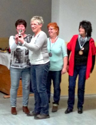 Pokal&uuml;bergabe Helgard, 2014 an Kerstin 2016