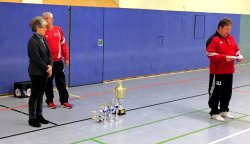 Beginn der Siegerehrung