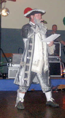 Unser "Zeremonienmeister" f&uuml;r die Siegerehrung 2009 durch