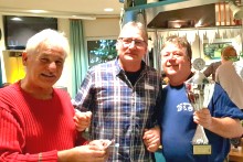 Olf (Mitte), Gerd und Rainer (v.l.)