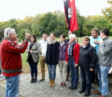 Unsere Neulinge einer VfB Reise mit Rolf